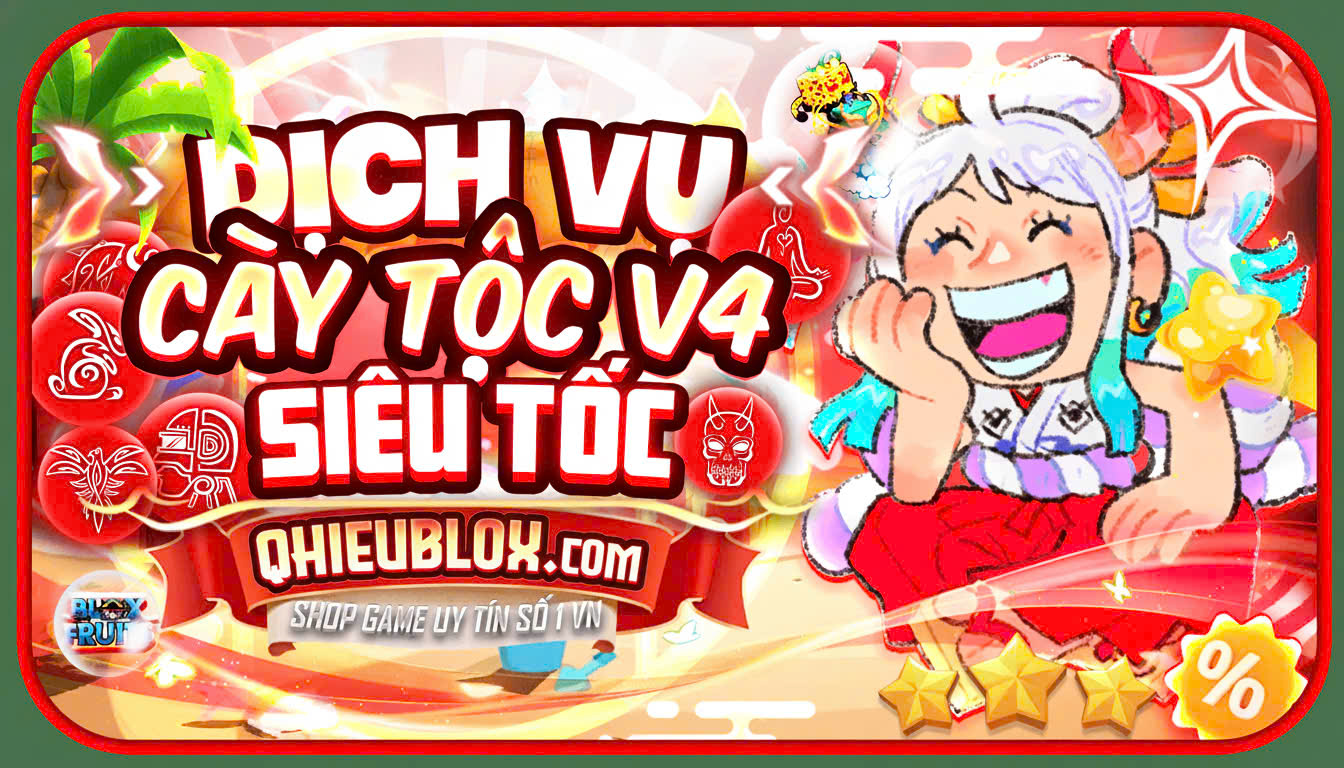 Up Tộc V4 Blox Fruits Giá Rẻ