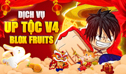 Up Tộc V4 Blox Fruits Giá Rẻ